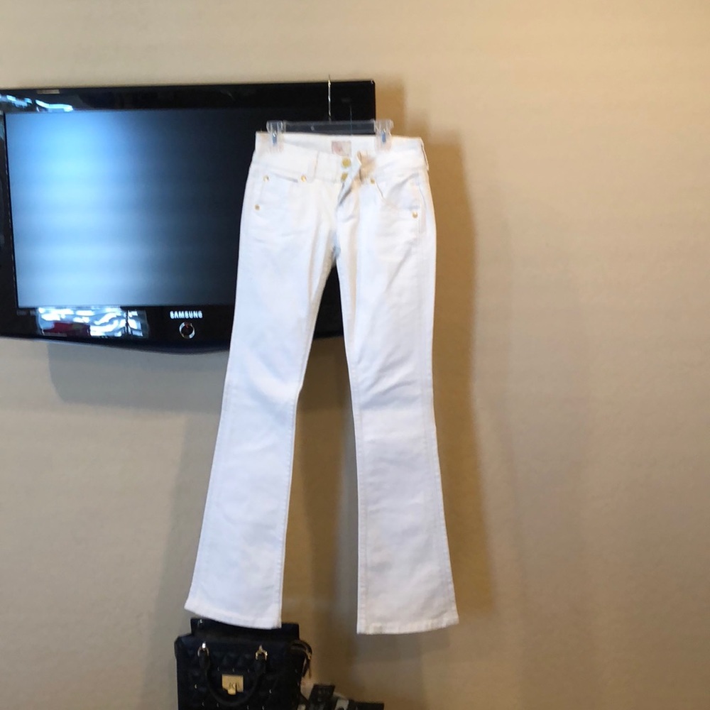 White jeans